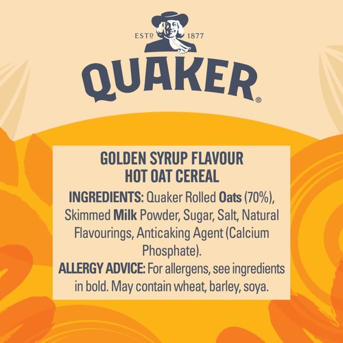 Quaker Oat So Simple Golden Syrup Porridge Cereal Big Pot thumbnail 5