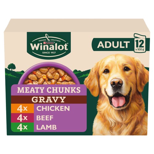 Winalot Meaty Chunks Mixed in Gravy Wet Dog Food thumbnail 9