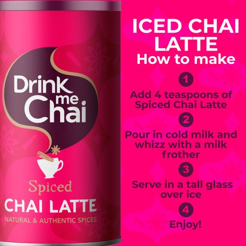 Drink Me Chai Spiced Chai Latte thumbnail 4