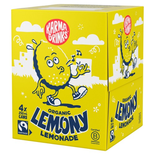 Karma Drinks Organic Lemony Lemonade