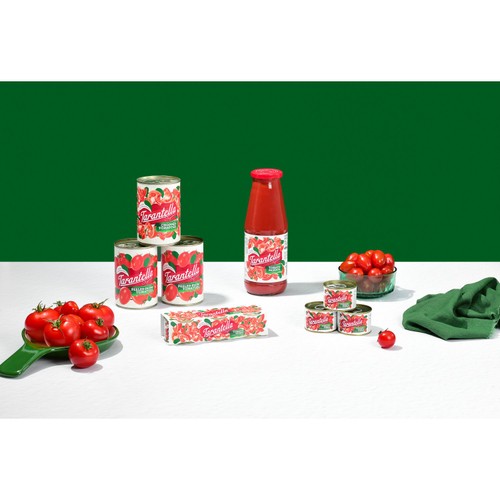 Tarantella Organic Peeled Plum tomatoes in Tomato Juice thumbnail 2