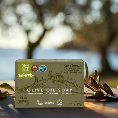 Little Soap Company Olive Oil Bar Soap for Sensitive Skin thumbnail 2