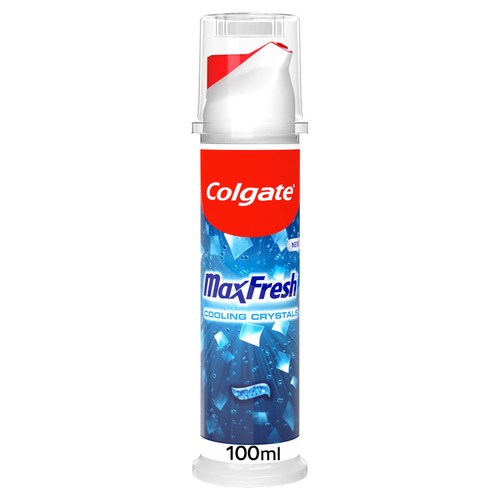 Colgate Max Fresh Cooling Crystals Toothpaste Pump