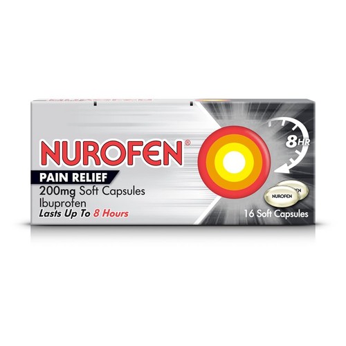 Nurofen Ibuprofen Pain Relief Soft Capsules
