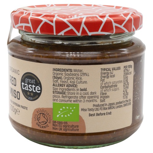Miso Tasty Organic Red Aka Miso Cooking Paste thumbnail 3