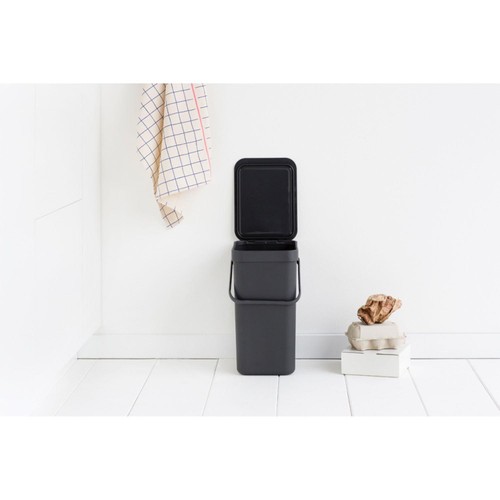 Brabantia Sort & Go Waste Bin  Grey 12L thumbnail 7