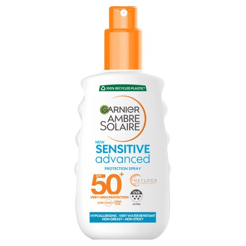 Ambre Solaire SPF 50+ Sensitive Sun Cream Spray