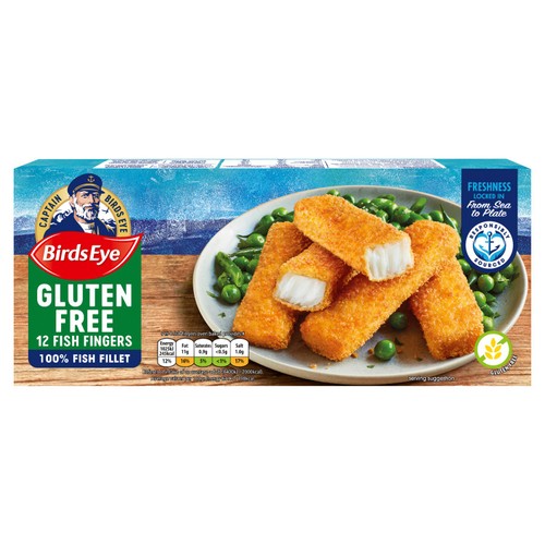 Birds Eye 12 MSC Breaded Gluten Free Fish Fingers  thumbnail 2