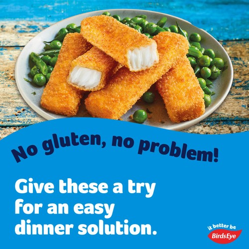 Birds Eye 12 MSC Breaded Gluten Free Fish Fingers  thumbnail 5