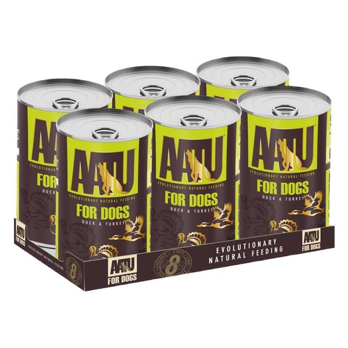 AATU Adult Duck & Turkey Wet Dog Food Tins thumbnail 5