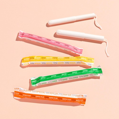 TOTM Organic Cotton Applicator Tampons Super Plus thumbnail 3