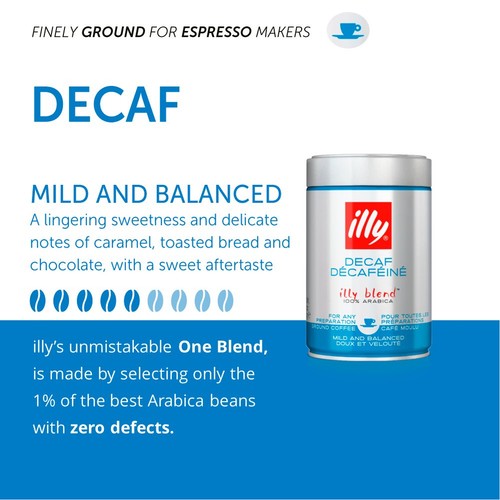 Illy Ground Decaf Coffee thumbnail 3