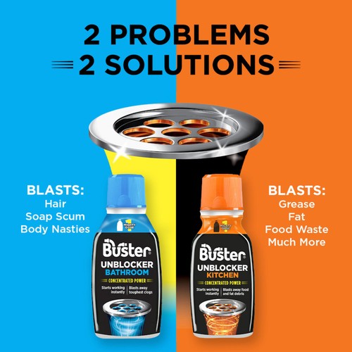 Buster Bathroom Drain Unblocker Mighty 1 Dose thumbnail 5