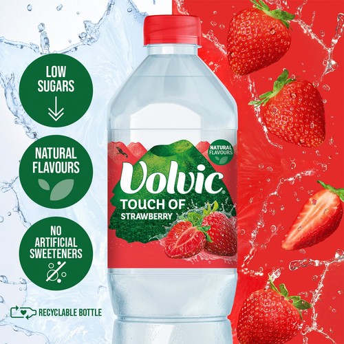 Volvic Touch of Fruit Strawberry Still Flavoured Water thumbnail 2