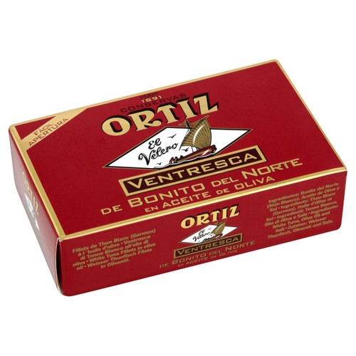 Brindisa Ortiz Prime Albacore Fillets "Ventresca" in Olive Oil thumbnail 3