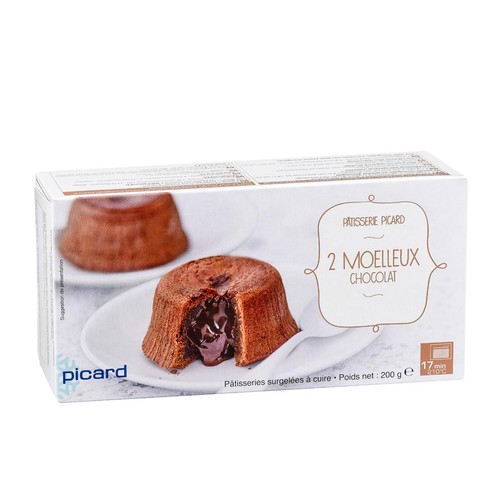 Picard 2 Chocolate Melt in the Middle Puddings thumbnail 2