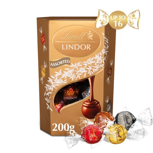 Lindt Lindor Assorted Chocolate Truffles Box thumbnail 4