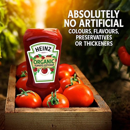 Heinz Organic Tomato Ketchup thumbnail 3