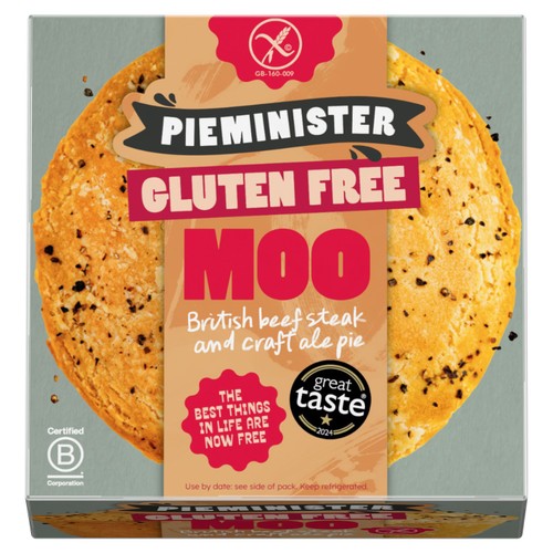 Pieminister Gluten Free Moo with British Beef Steak & Gluten Free Ale thumbnail 2