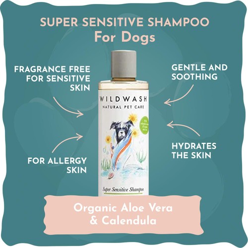 WildWash Pet Super Sensitive Dog Shampoo thumbnail 2