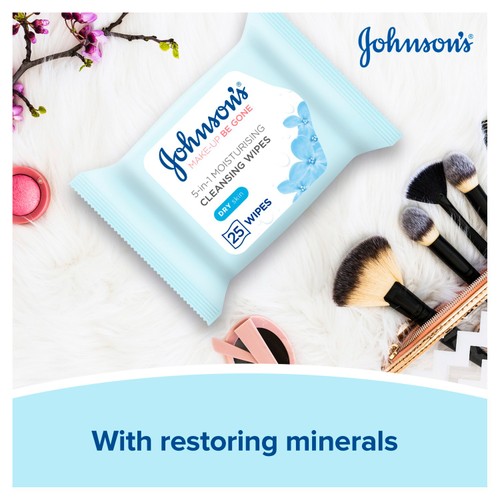 Johnson's Make Up Be Gone Moisturising Wipes thumbnail 4