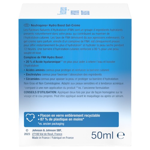 Neutrogena Hydro Boost Hydrating Gel Cream Moisturiser  thumbnail 8