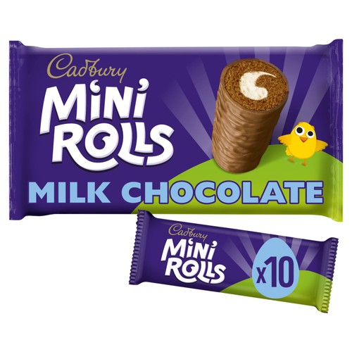 Cadbury Mini Rolls Milk Chocolate Family Size
