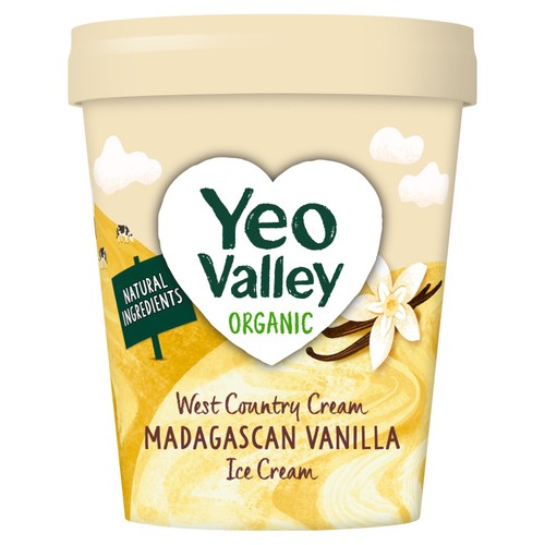 Yeo Valley Organic Vanilla Ice Cream