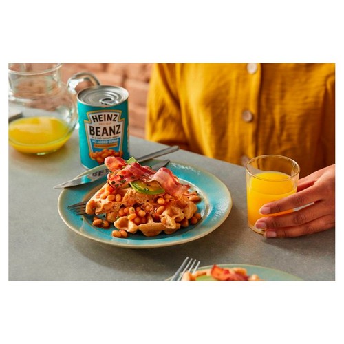 Heinz No Added Sugar Baked Beans in a Rich Tomato Sauce thumbnail 4