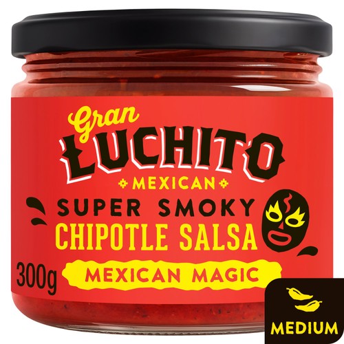 Gran Luchito Smoky Red Chipotle Salsa
