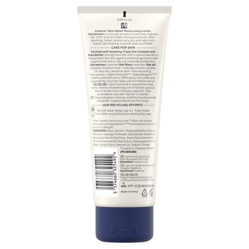 Aveeno Skin Relief Moisturising Body Lotion for Very Dry Skin thumbnail 7