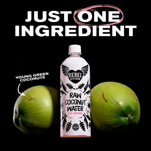 Rebel Kitchen 100% Pure Organic Coconut Water thumbnail 3