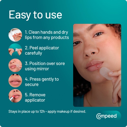 Compeed Invisible Cold Sore Patch thumbnail 5