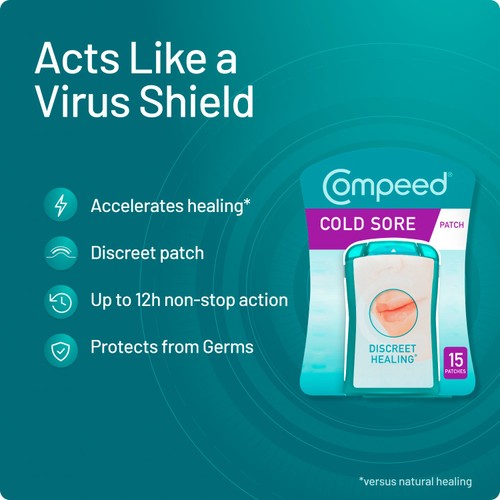 Compeed Invisible Cold Sore Patch thumbnail 7