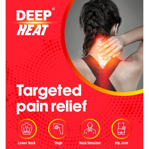 Deep Heat Pain Relief Heat Patches thumbnail 2