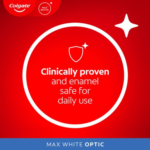 Colgate Max White One Optic Travel Size Teeth Whitening Toothpaste thumbnail 5