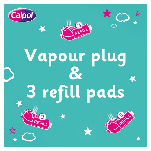 Calpol Vapour Plug  & Nightlight  + 3 Refill Pads Lavender & Chamomile thumbnail 10