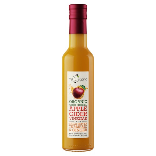 Mr Organic Apple Cider Vinegar with Turmeric, Chilli, Ginger thumbnail 2
