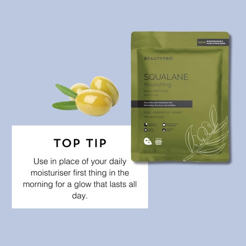 BeautyPro SQUALANE Nourishing Face Sheet Mask thumbnail 9