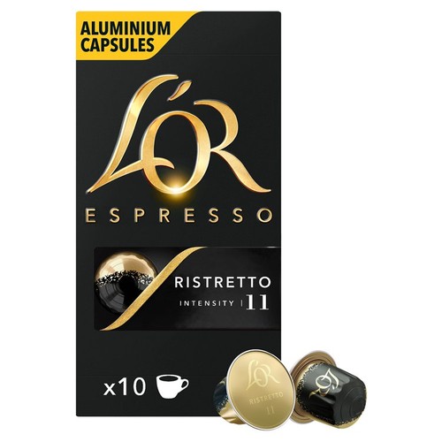 L'OR Ristretto Coffee Pods x10 Intensity 11 thumbnail 3