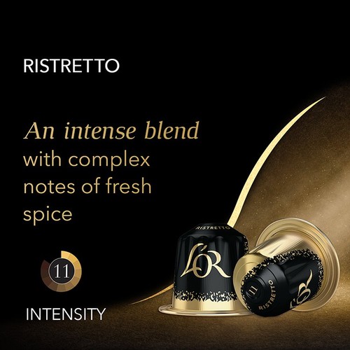 L'OR Ristretto Coffee Pods x10 Intensity 11 thumbnail 5