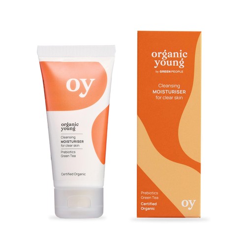 Green People Organic Clear Skin Cleansing Moisturiser OY! , Vegan