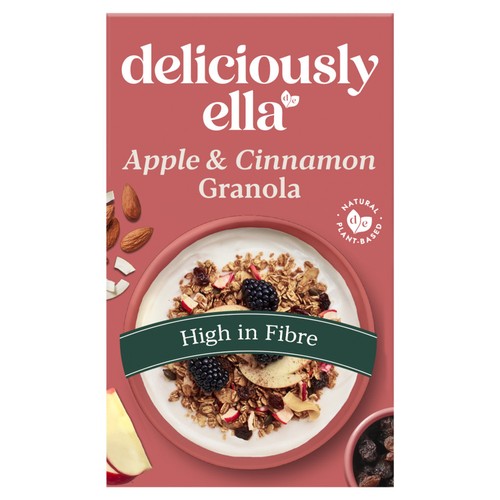 Deliciously Ella Almond, Apple&Raisin Granola with Coconut Chips&Cinnamon  thumbnail 2