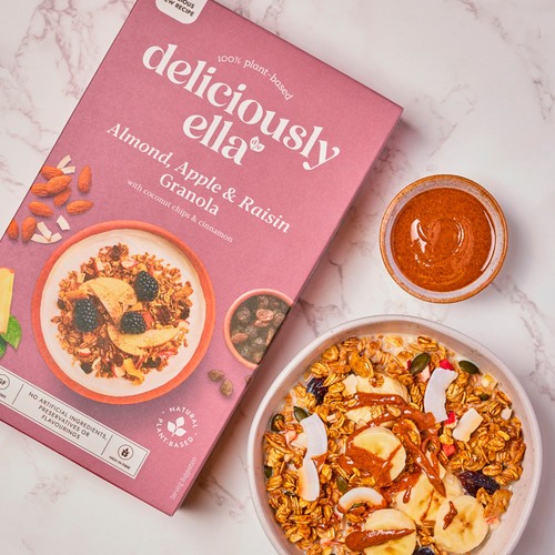 Deliciously Ella Almond, Apple&Raisin Granola with Coconut Chips&Cinnamon  thumbnail 4