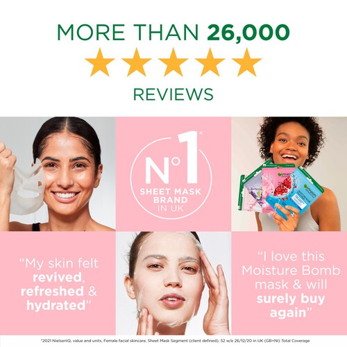 Garnier Moisture Bomb Tissue Mask Chamomile thumbnail 3