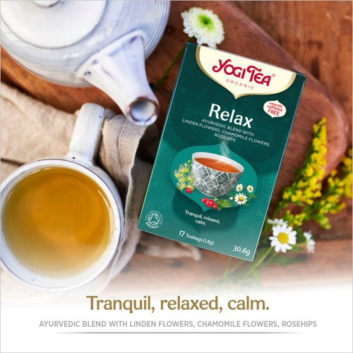 Yogi Tea Organic Relax Tea Bags thumbnail 3