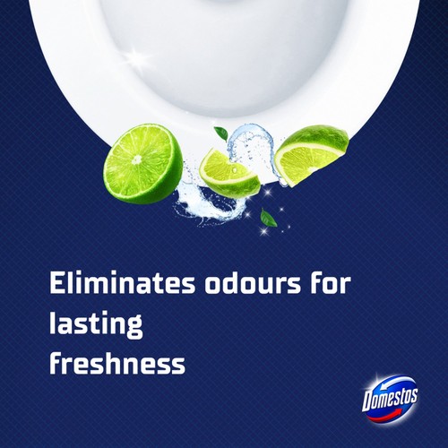 Domestos Zero Limescale Toilet Cleaner Lime  thumbnail 2