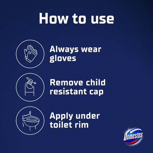 Domestos Zero Limescale Toilet Cleaner Lime  thumbnail 5