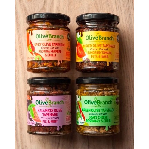 Olive Branch Olive Tapenade with Sundried Tomato, Feta & Greek Basil thumbnail 4