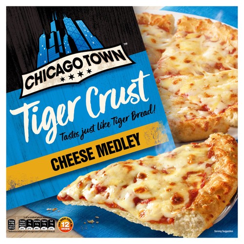 Chicago Town Tiger Crust Cheese Medley Pizza thumbnail 2